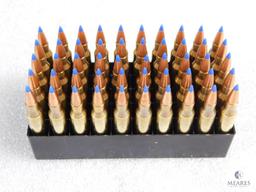 50 Rounds Fiocchi .223 REM Ammo 40 Grain Ballistic Tip Boat Tail great for Home defense & hunting