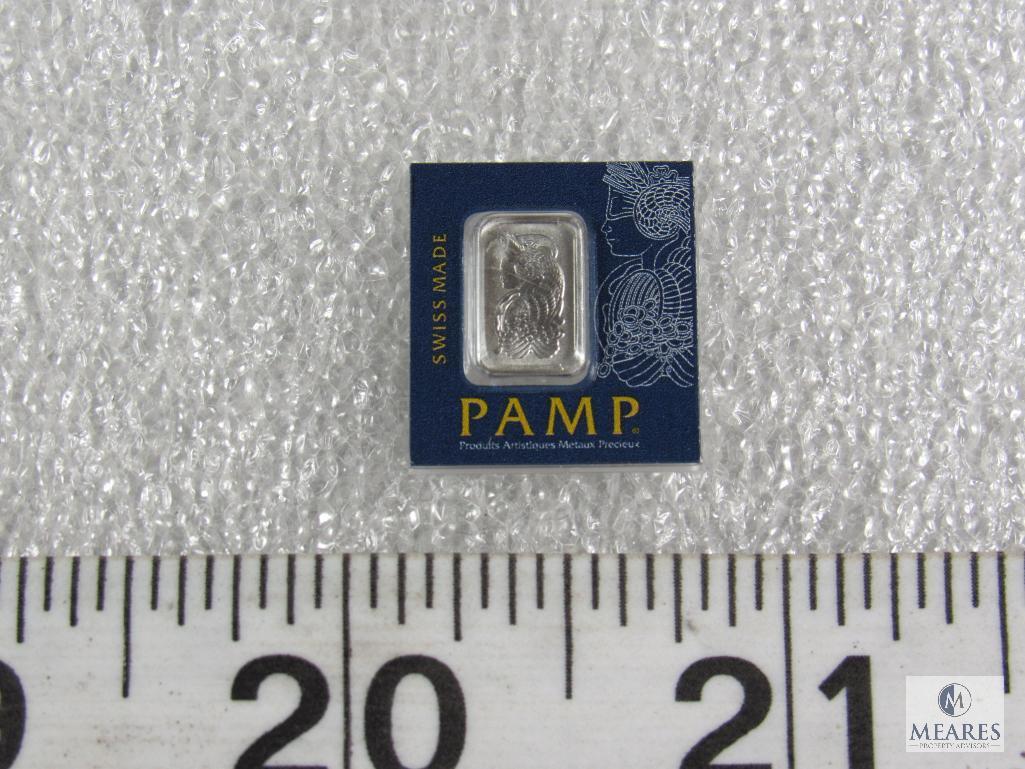 PAMP-certified 1 gram .9995 Platinum ingot