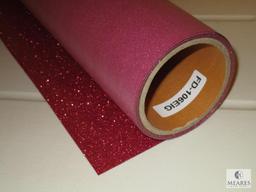 Siser Glitter Blush (Hot pink) Heat Transfer Vinyl 20" x approximately 6 yards