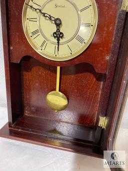 Stratford Westminster Chime Battery Operated Wall/Mantle Clock