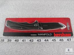 New Kershaw Manifold tactical folder with belt clip and assisted opening