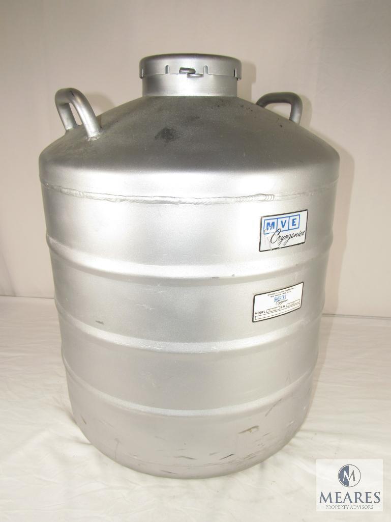 MVE Cryogenics Liquid Nitrogen Double Walled Vacuum Vessel - Empty