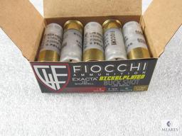 10 rounds Fiocchi .12 gauge Buckshot. 00 Buck nickel plated low recoil 2 3/4" 1150 fps