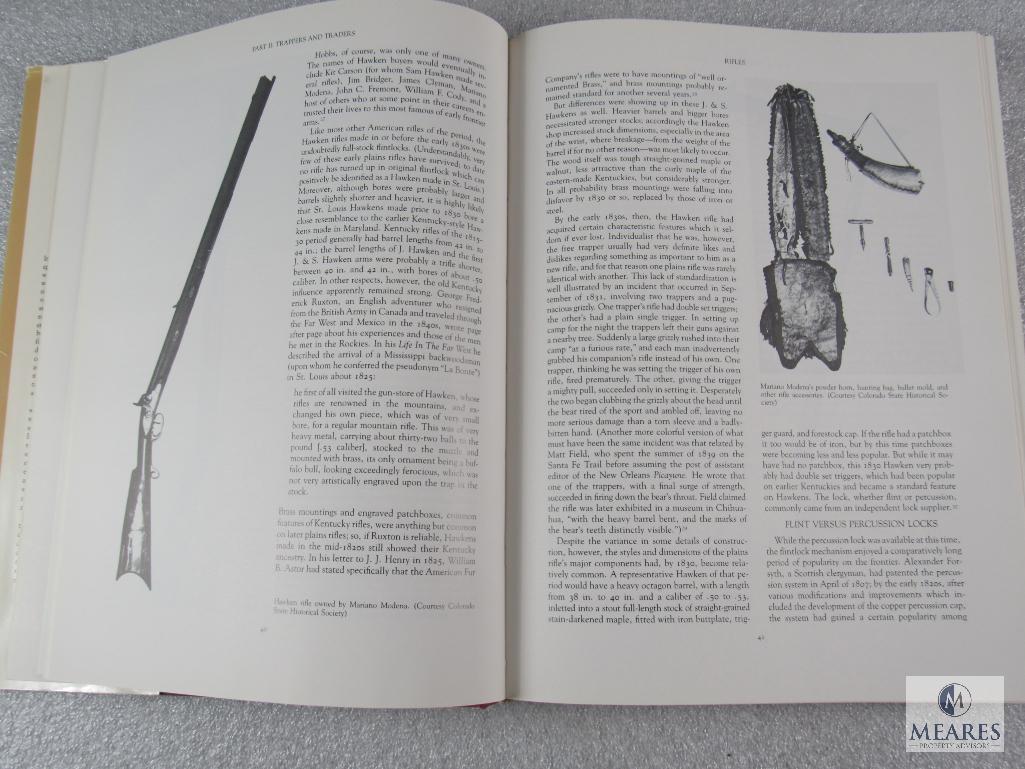 Firearms of the American West 1803-1865 hsrdbound book by Garavaglia and Worman.