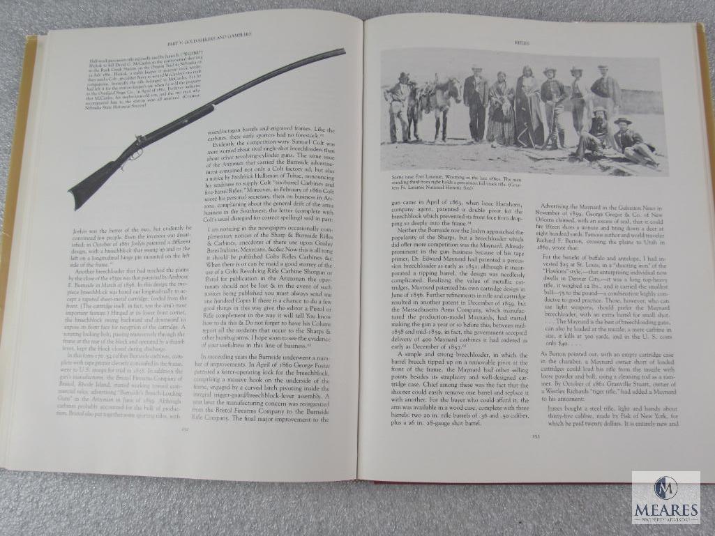 Firearms of the American West 1803-1865 hsrdbound book by Garavaglia and Worman.