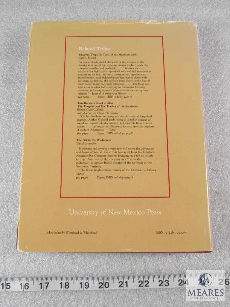 Firearms of the American West 1803-1865 hsrdbound book by Garavaglia and Worman.