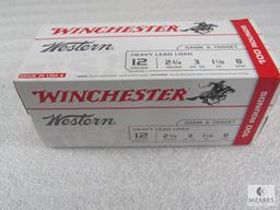 100 Rounds - Winchester 12-gauge 8-shot 1200 fps - Heavy Lead Load