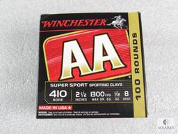 100 Rounds Winchester AA .410-gauge Shotgun Shells - 2 1/2-inch 8-shot - 1300 fps