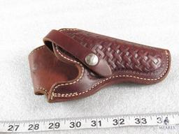 Tooler Lawrence Leather Holster - Fits 3.5-inch Smith & Wesson Models 34, 43, 51