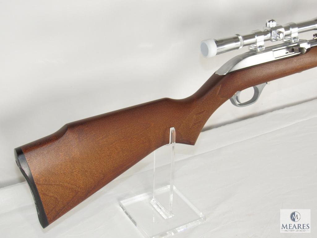 Marlin model 60 SB Stainless .22 LR Semi-Auto Rifle with Tasco Scope