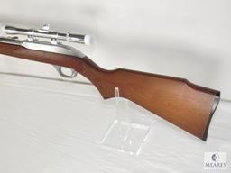 Marlin model 60 SB Stainless .22 LR Semi-Auto Rifle with Tasco Scope