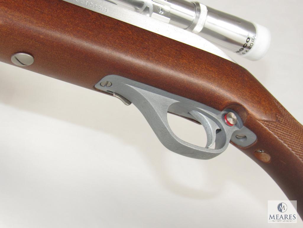 Marlin model 60 SB Stainless .22 LR Semi-Auto Rifle with Tasco Scope