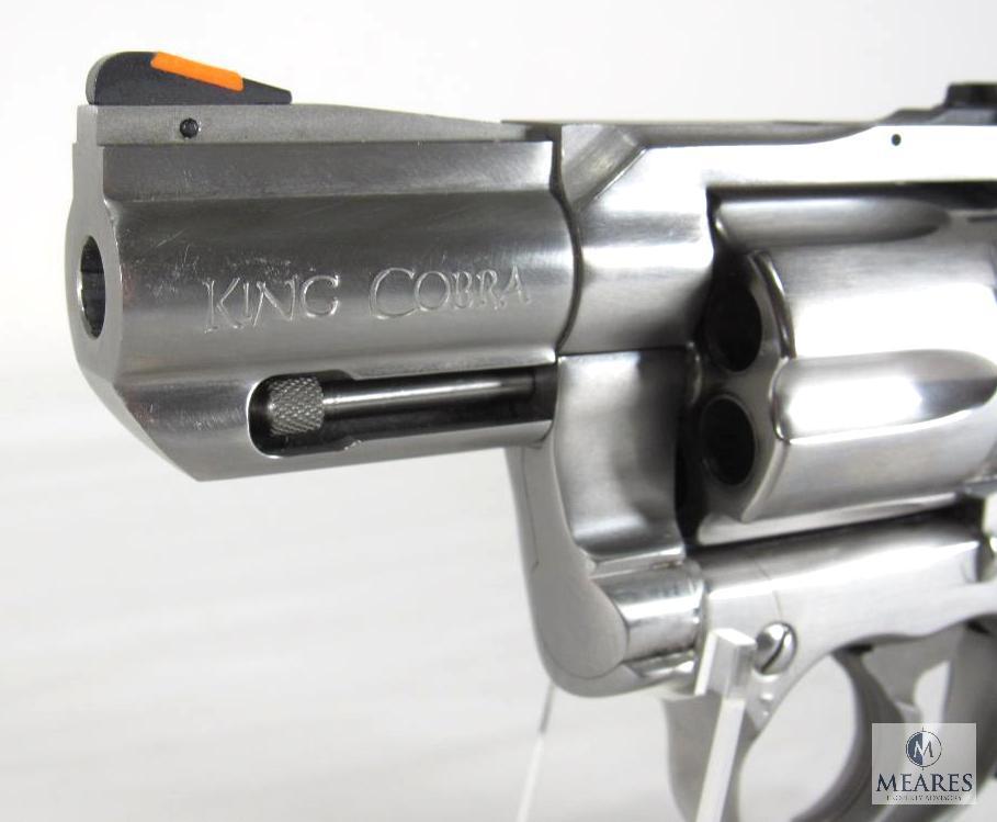 1988 Colt King Cobra .357 Magnum RARE 2.5" Barrel Stainless Revolver