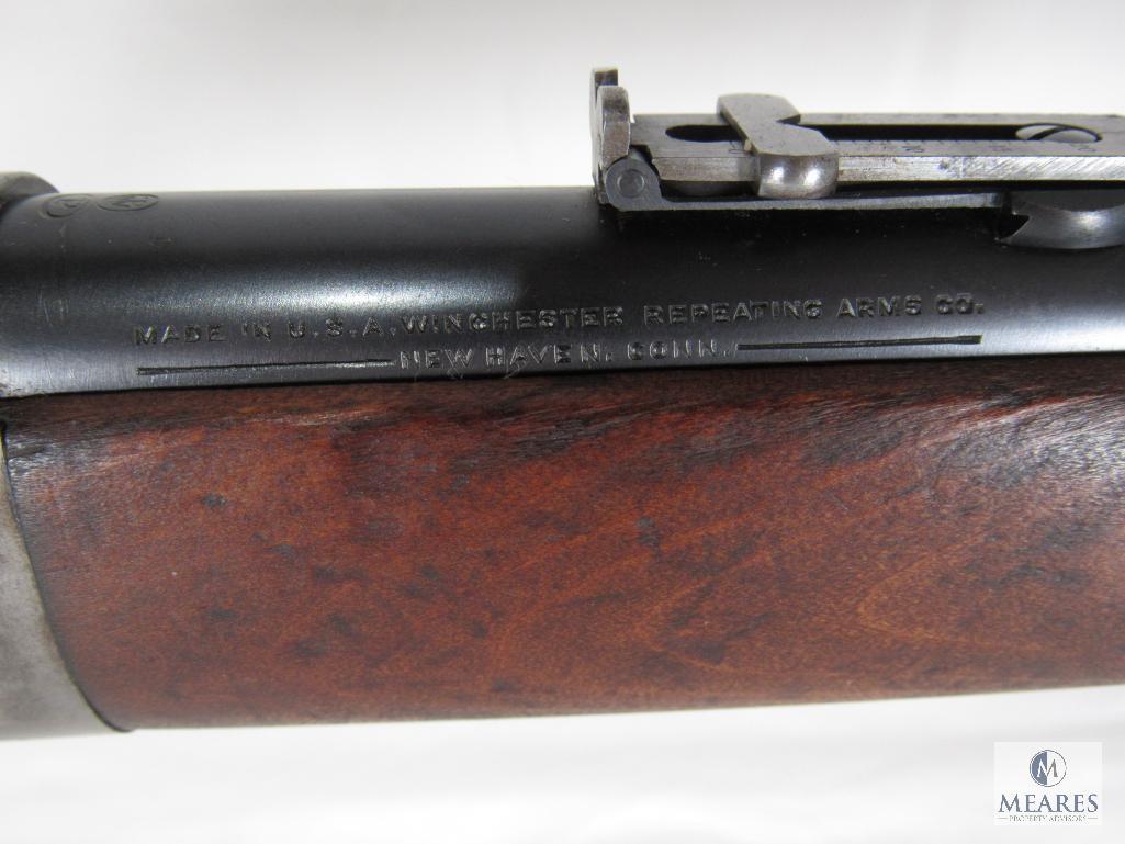 1912 Winchester model 1892 .25-20 WCF Saddle Ring Lever Action Carbine Rifle