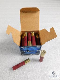 25 rounds Federal Top Gun .410 gauge Shotgun Shells 2 1/2 #8 shot 1330 FPS