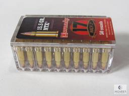 50 Rounds Hornady 17 Mach 15.5 Grain NTX Ammo