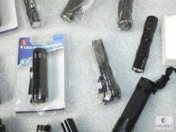 Lot of assorted Pocket LED Flashlights