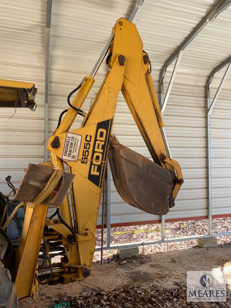 Ford New Holland 555C Backhoe