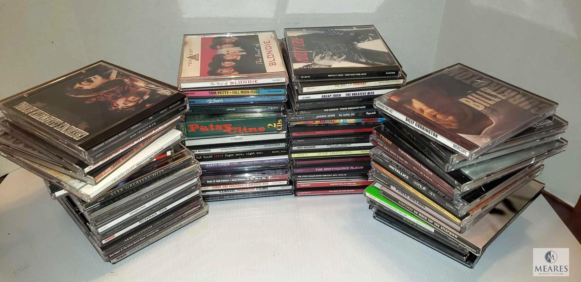 Huge Music CD's Lot - 70's thru 2000's Rock n Roll & Soft Rock Genre