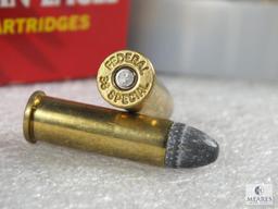 50 rounds Federal American Eagle .38 Special ammo. 158 grain lead round nose.