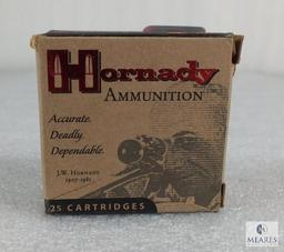 25 rounds Hornady Custom 9mm ammo. 124 grain XTP hollow point for self defense