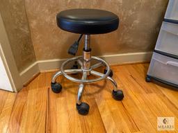 Adjustable Rolling Stool