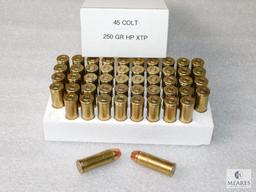 50 Rounds 45 Colt 250 Grain HP XTP Ammo