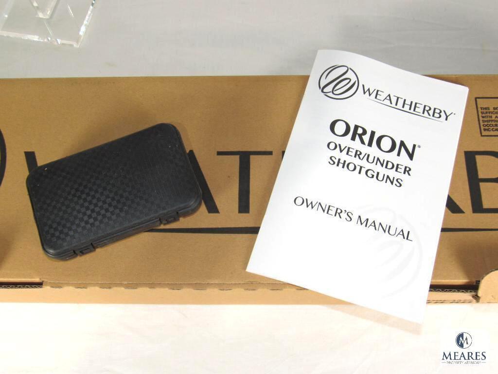 New in the box! Weatherby Orion Sporting 12 Gauge Over / Under Shotgun