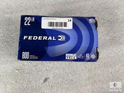 Federal 22 LR 800 Round Range Pack