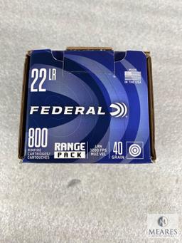 Federal 22 LR 800 Round Range Pack