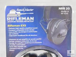 New Rifleman EXS Electronic Folding Earmuff Hearing Protection