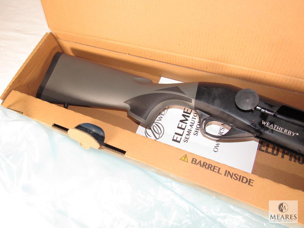 New in the box! Weatherby Element 12 Gauge Semi-Auto Shotgun