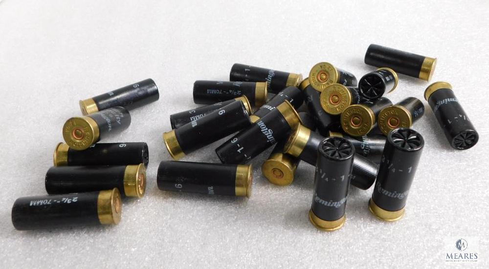 25 Rounds Remington 12 Gauge 2-3/4" 6 Shot Shells