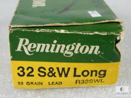 48 Rounds Remington .32 S&W Long 98 Grain Lead Ammo