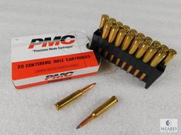 20 Rounds PMC 6.5x55 Swedish 139 Grain PSP Ammo