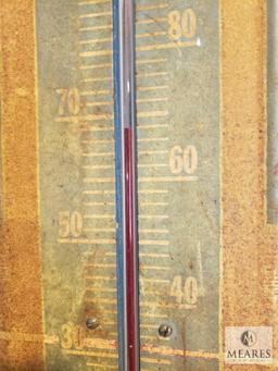 Eveready Prestone Anti-Freeze Metal Thermometer