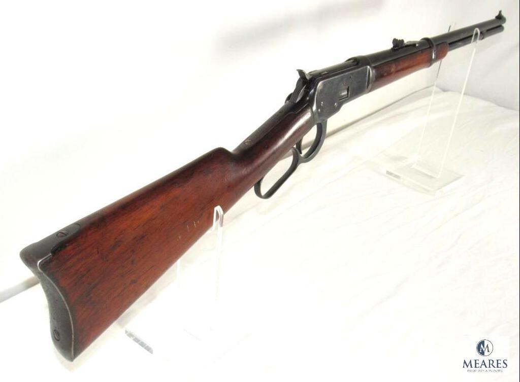 1919 Winchester model 1892 .218 BEE Saddle Ring Lever Action Carbine Rifle