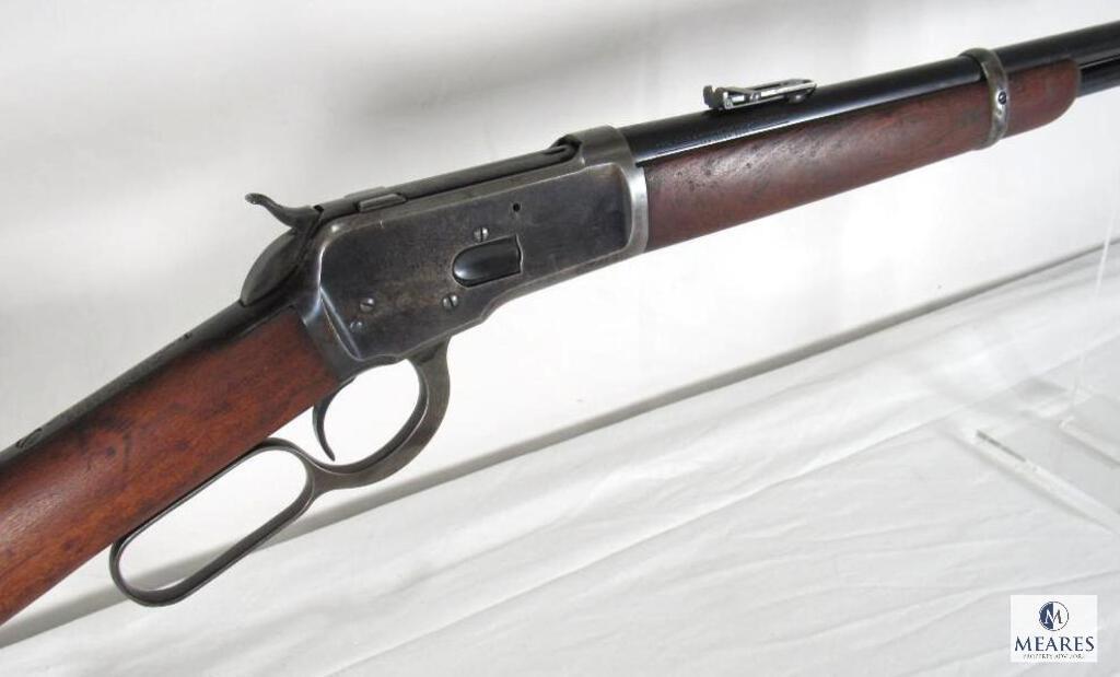 1912 Winchester model 1892 .25-20 WCF Saddle Ring Lever Action Carbine Rifle