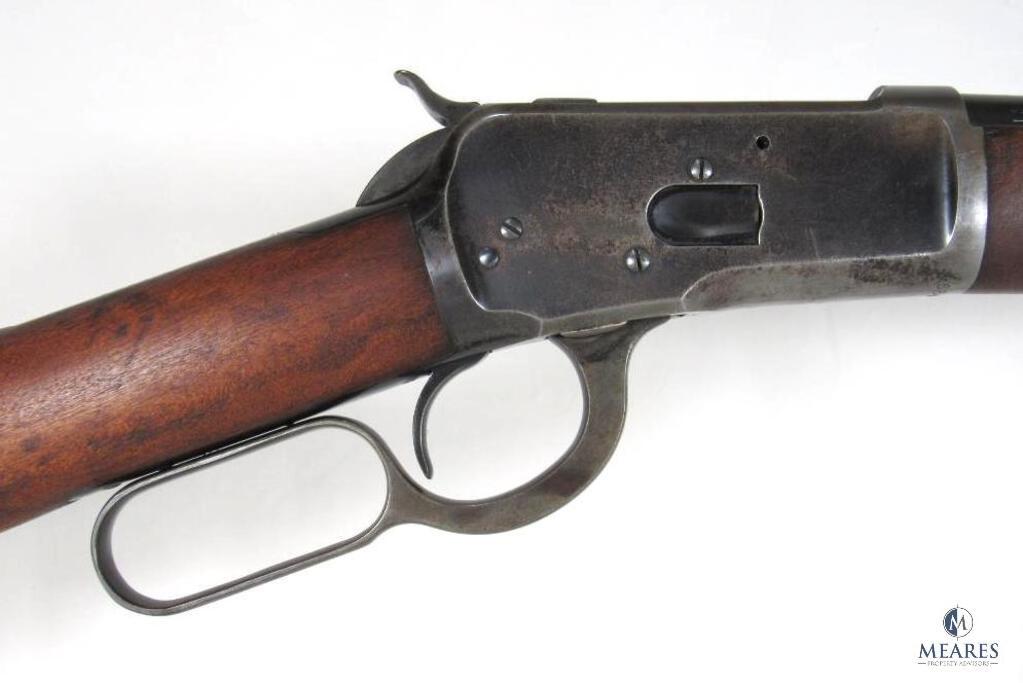 1912 Winchester model 1892 .25-20 WCF Saddle Ring Lever Action Carbine Rifle