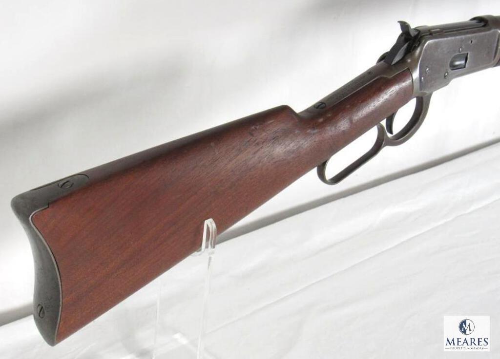 1906 Winchester model 1892 .38 WCF Saddle Ring Lever Action Carbine Rifle