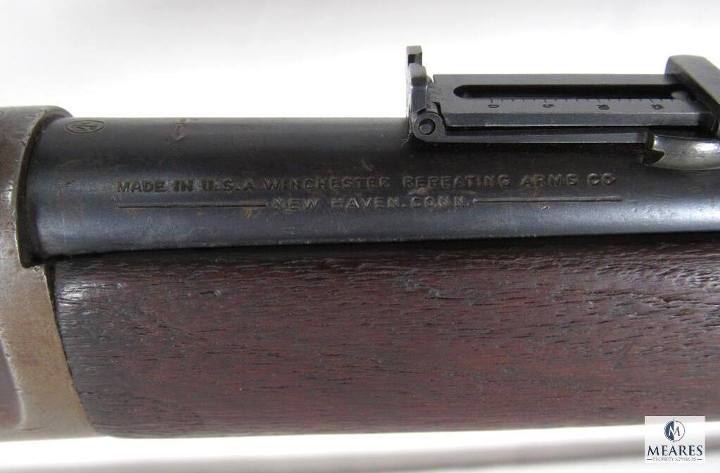 1906 Winchester model 1892 .38 WCF Saddle Ring Lever Action Carbine Rifle