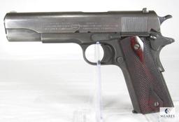 1918 US Army Military Colt Remington UMC 1911 .45 ACP Semi-Auto Pistol United States Property