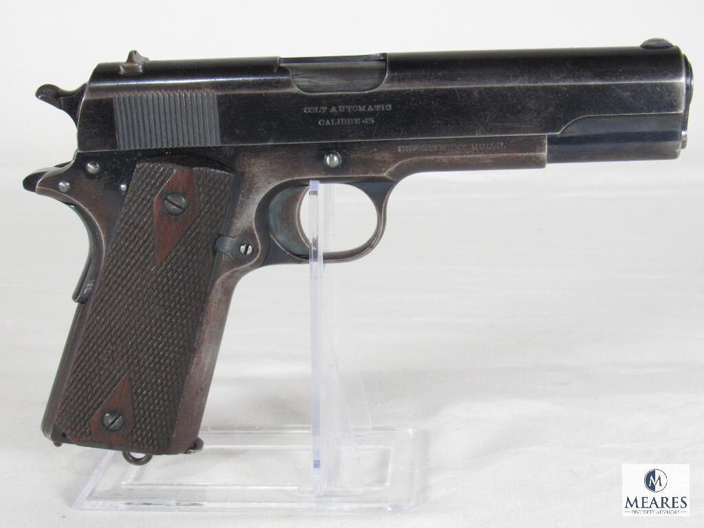 *RARE 2 DIGIT SERIAL COLLECTOR'S DREAM FIND* Colt 1911 .45 Semi-Auto Pistol w/ Archive