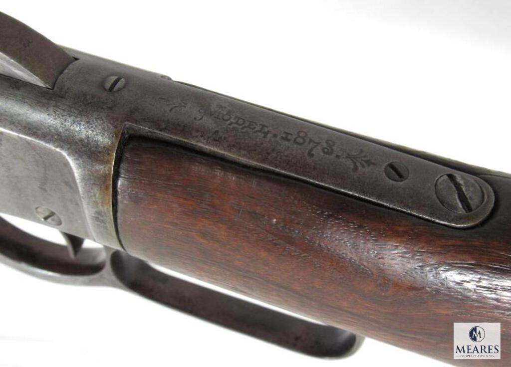 1899 Winchester model 1873 .32 WCF Lever Action Sporting Rifle