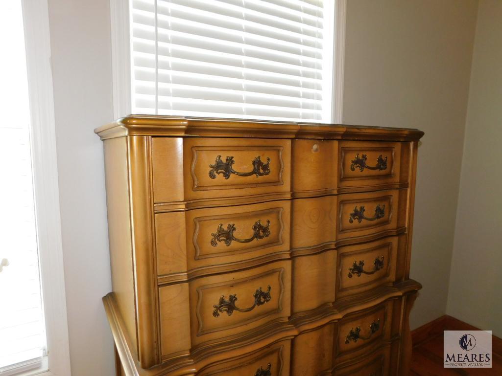 Vintage Huntley Furniture French Provincial Chest of Drawers