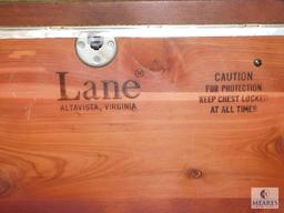 Lane Cedar Storage Chest with Upholstered Top