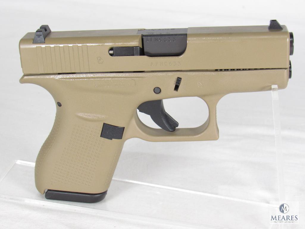 New Glock 42 .380 ACP FDE Semi-Auto Pistol