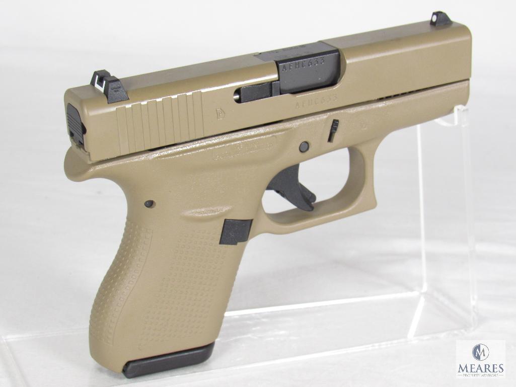 New Glock 42 .380 ACP FDE Semi-Auto Pistol