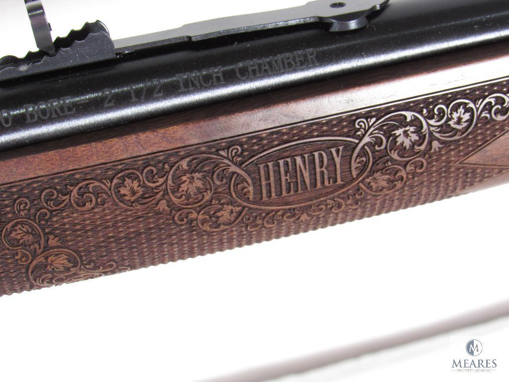 New Henry Golden Deluxe .410 Gauge Side Gate Lever Action Shotgun