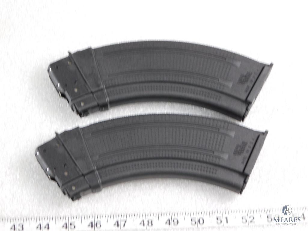 Two new 30 round AK47 7.62x39 rifle magazines